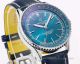 Swiss Grade A Copy Breitling Navitimer New 41mm Blue Alligator leather Watch (4)_th.jpg